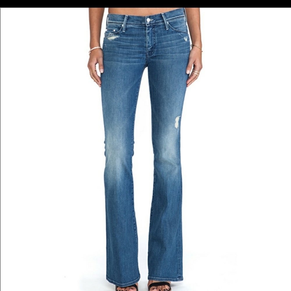 Mother flare denim